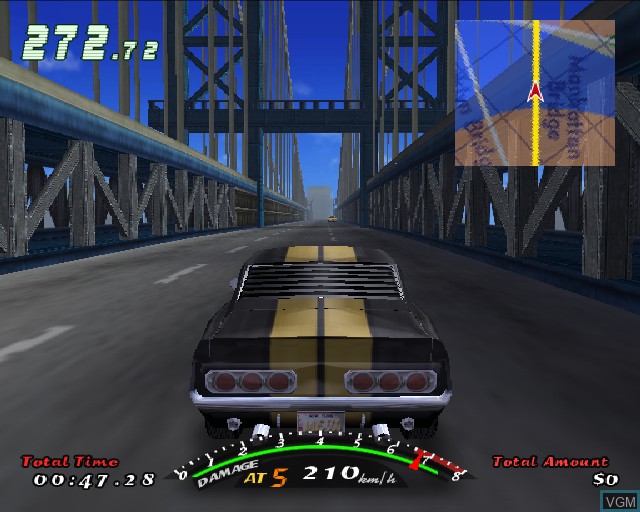In-game screen of the game Runabout 3 - Neo Age on Sony Playstation 2