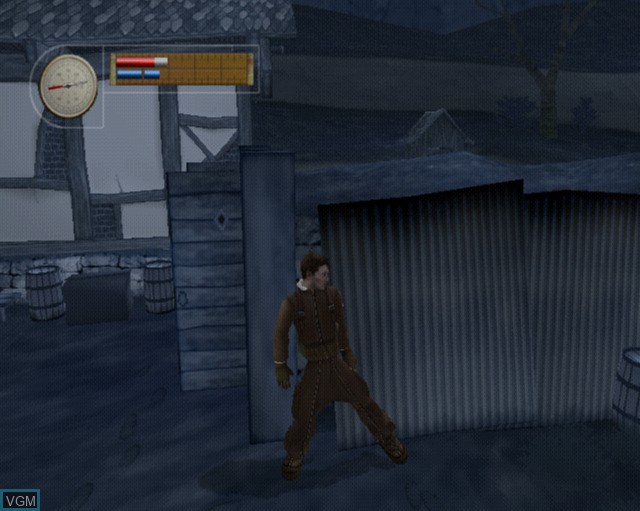 In-game screen of the game Pilot Down - Behind Enemy Lines on Sony Playstation 2