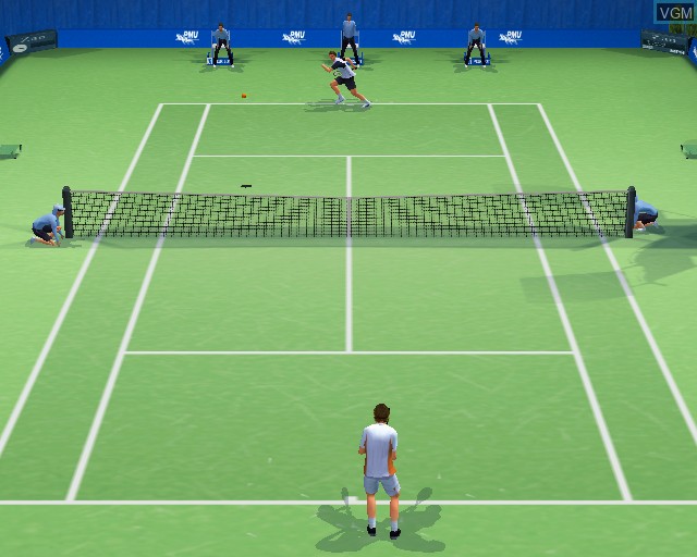 In-game screen of the game Next Generation Tennis on Sony Playstation 2