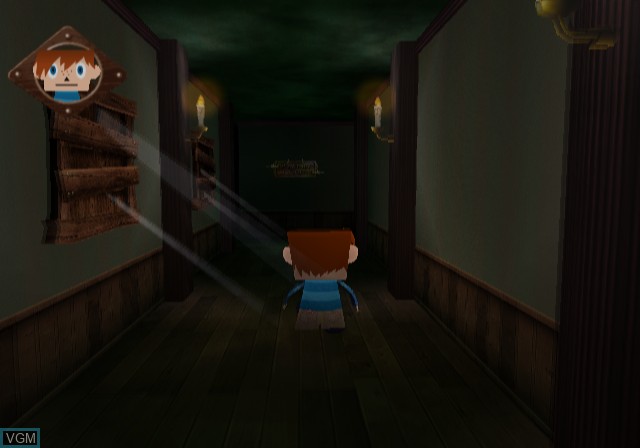 In-game screen of the game Gregory Horror Show - Soul Collector on Sony Playstation 2