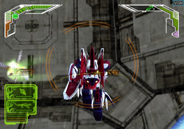 In-game screen of the game Kikou Heidan J-Phoenix 2 - Joshou-hen on Sony Playstation 2