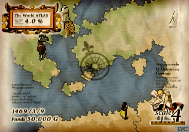 In-game screen of the game Neo Atlas III on Sony Playstation 2
