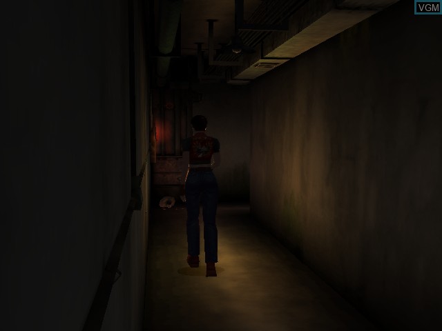 In-game screen of the game BioHazard - 5th Anniversary Package on Sony Playstation 2