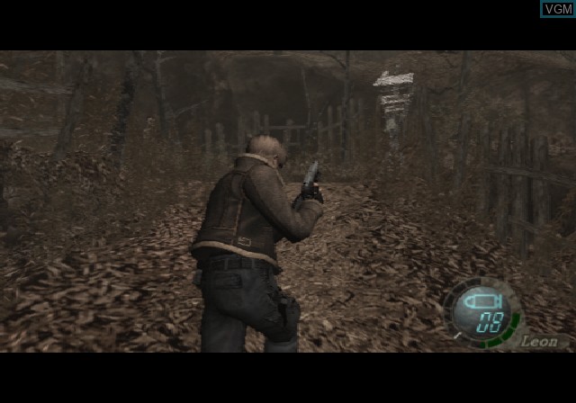 In-game screen of the game Resident Evil - The Essentials on Sony Playstation 2