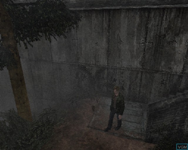 In-game screen of the game Silent Hill Complete Set on Sony Playstation 2
