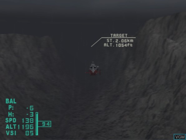 In-game screen of the game Air Ranger 2 Plus - Rescue Helicopter on Sony Playstation 2