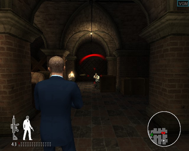 In-game screen of the game 007 - Quantum of Solace on Sony Playstation 2