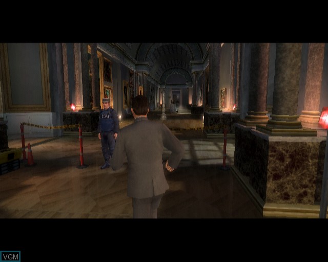 In-game screen of the game Da Vinci Code, The on Sony Playstation 2
