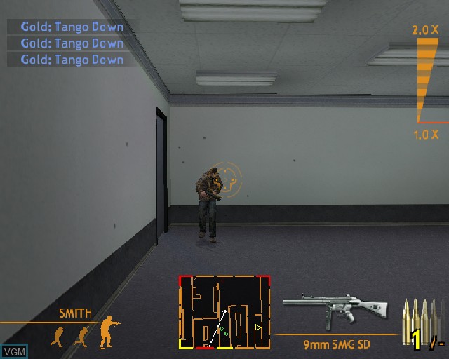 In-game screen of the game Sum of All Fears, The on Sony Playstation 2