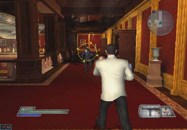 In-game screen of the game From Russia With Love on Sony Playstation 2