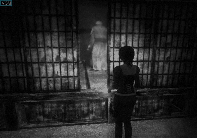 In-game screen of the game Fatal Frame III - The Tormented on Sony Playstation 2