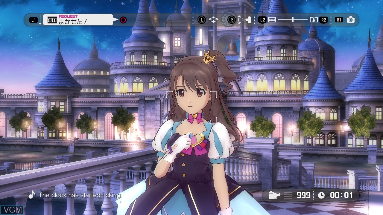 In-game screen of the game TV Anime IdolM@ster - Cinderella Girls G4U! Pack Vol. 1 on Sony Playstation 3