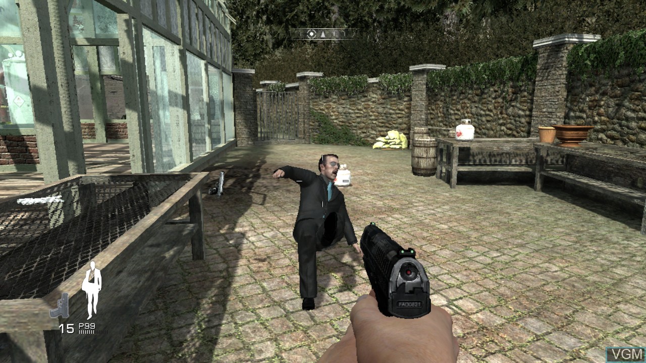 In-game screen of the game 007 - Quantum of Solace on Sony Playstation 3