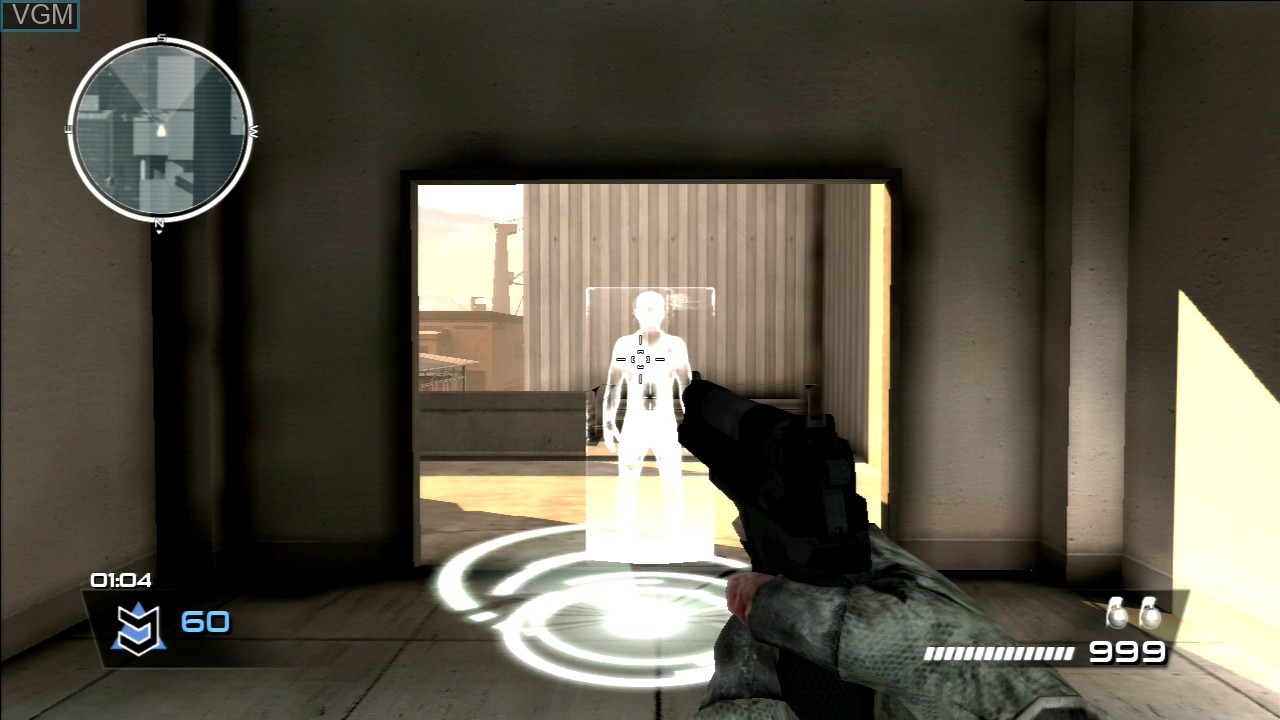 In-game screen of the game Snipers on Sony Playstation 3