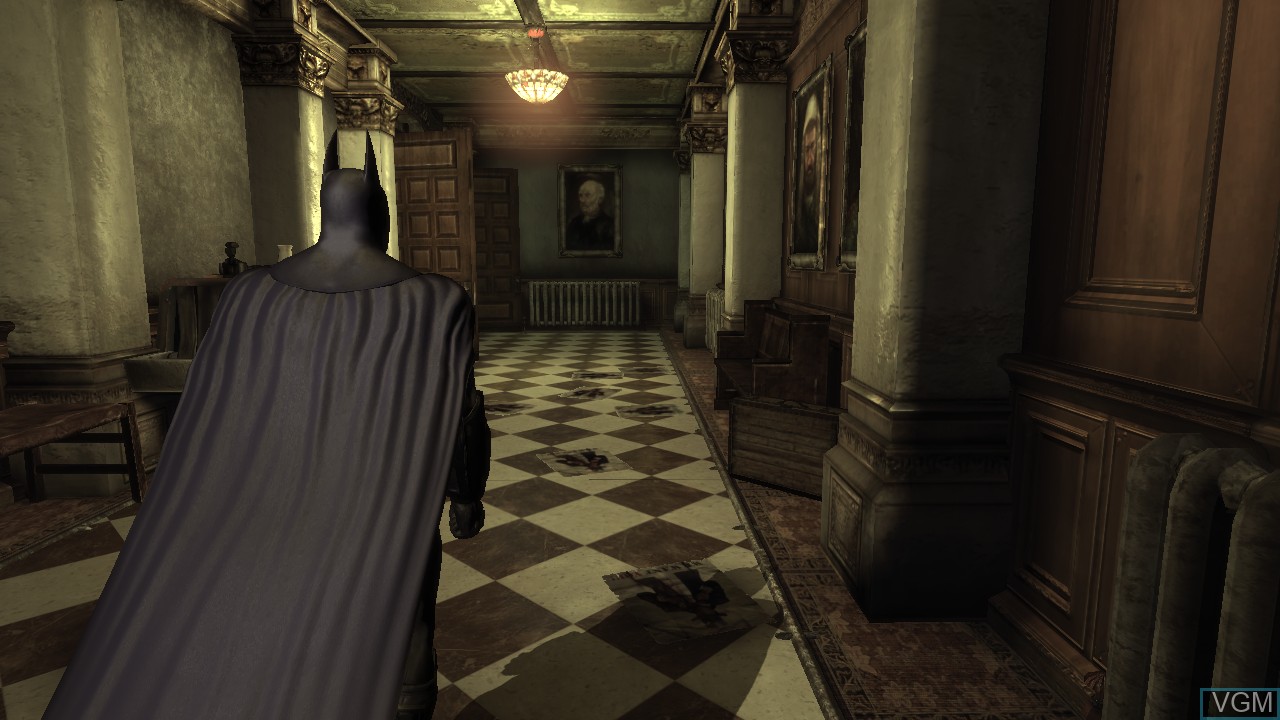 In-game screen of the game Batman - Arkham City on Sony Playstation 3