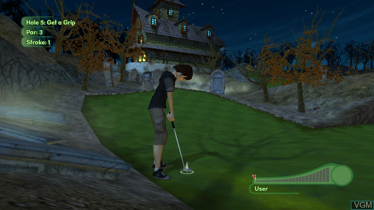 In-game screen of the game 3D Ultra Mini Golf Adventures 2 on Sony Playstation 3