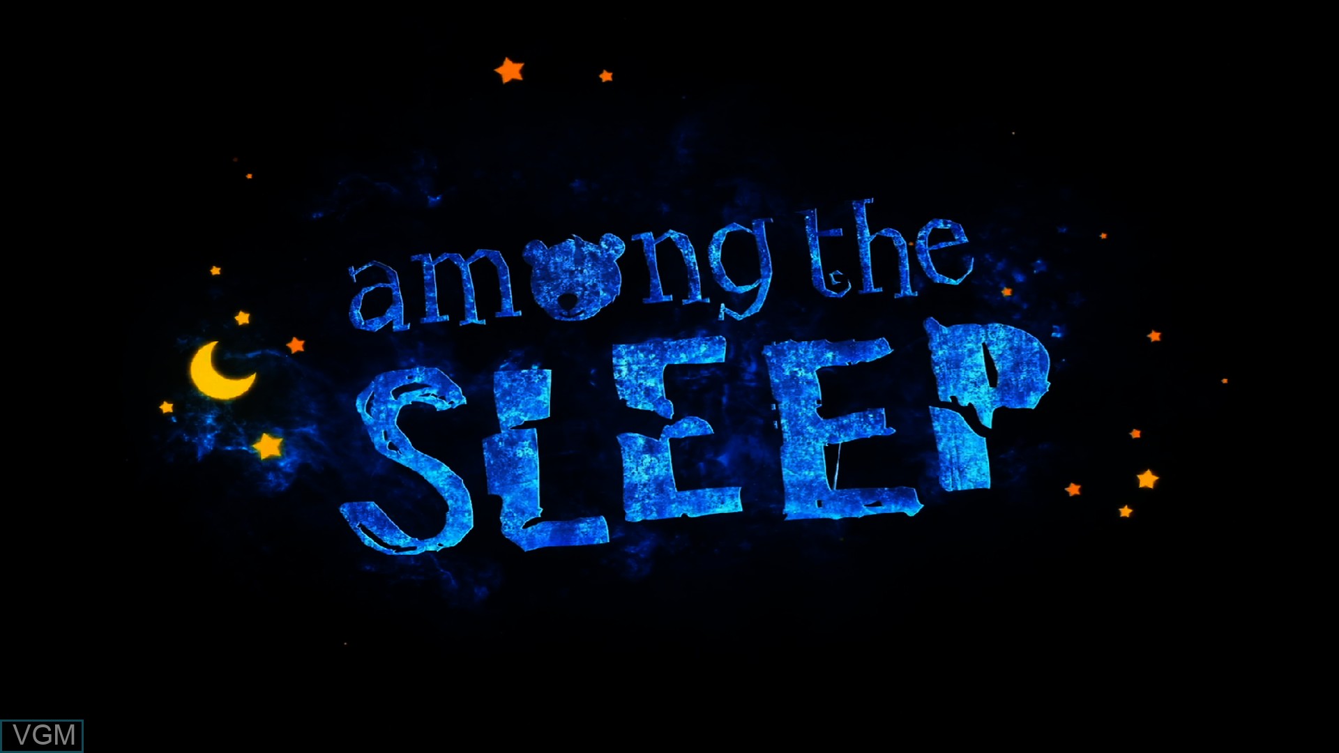 Title screen of the game Among the Sleep on Sony Playstation 4