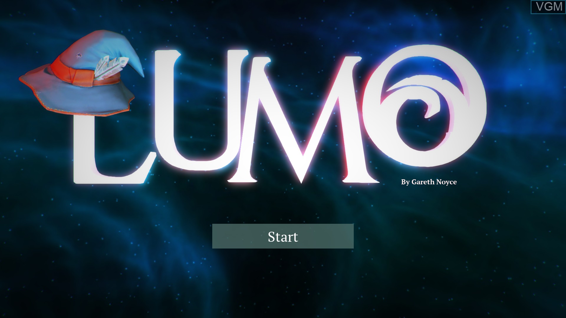 Title screen of the game Lumo on Sony Playstation 4