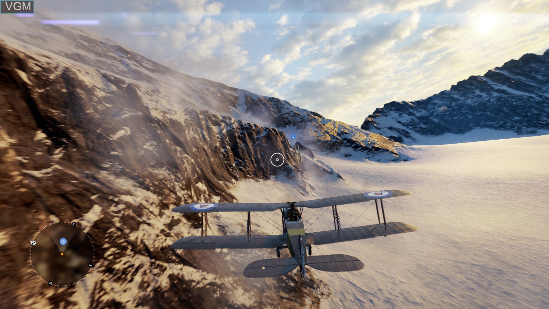 In-game screen of the game Battlefield 1 on Sony Playstation 4