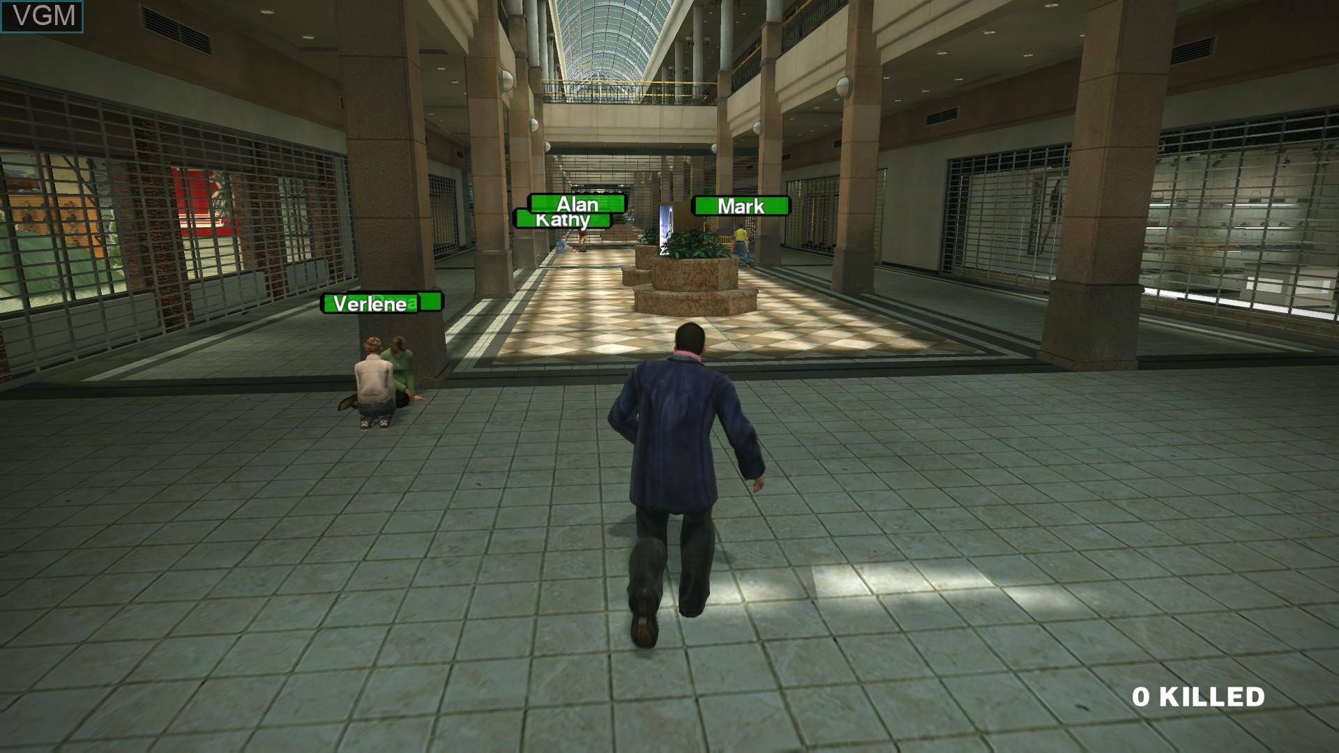 In-game screen of the game Dead Rising on Sony Playstation 4