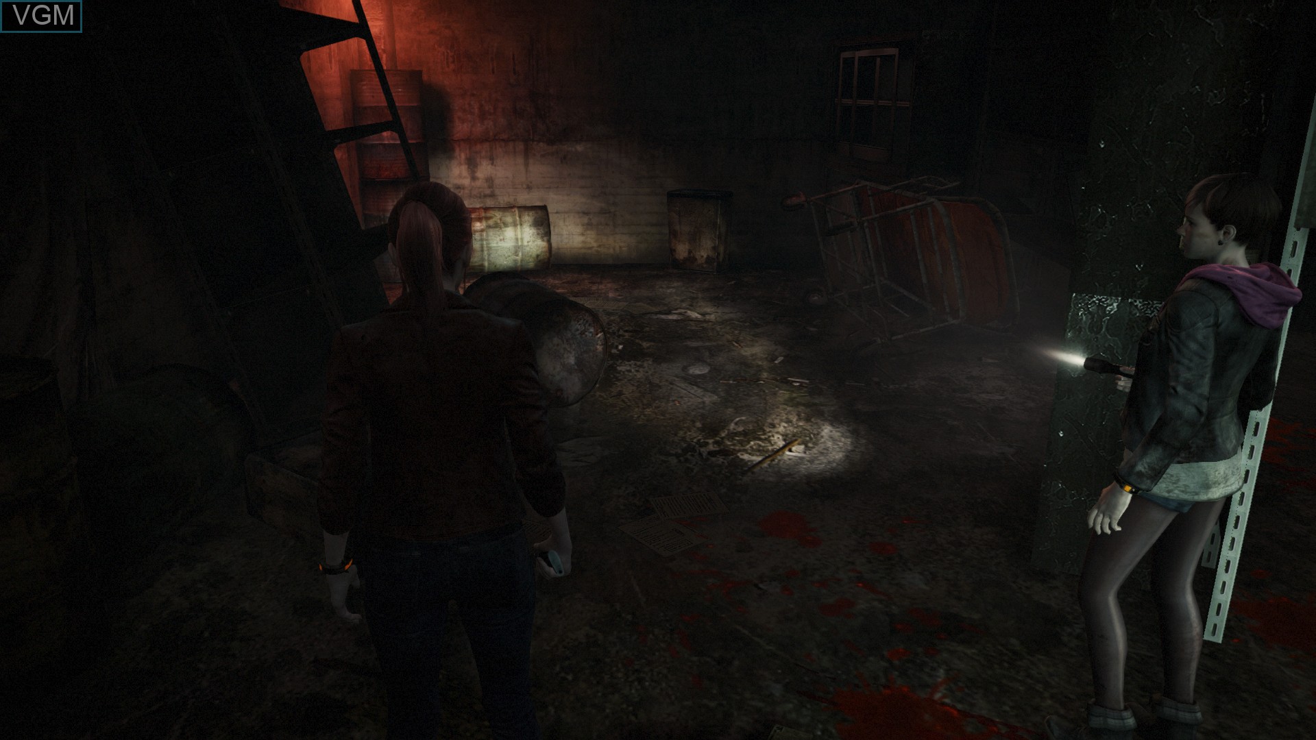In-game screen of the game Resident Evil - Revelations 2 on Sony Playstation 4