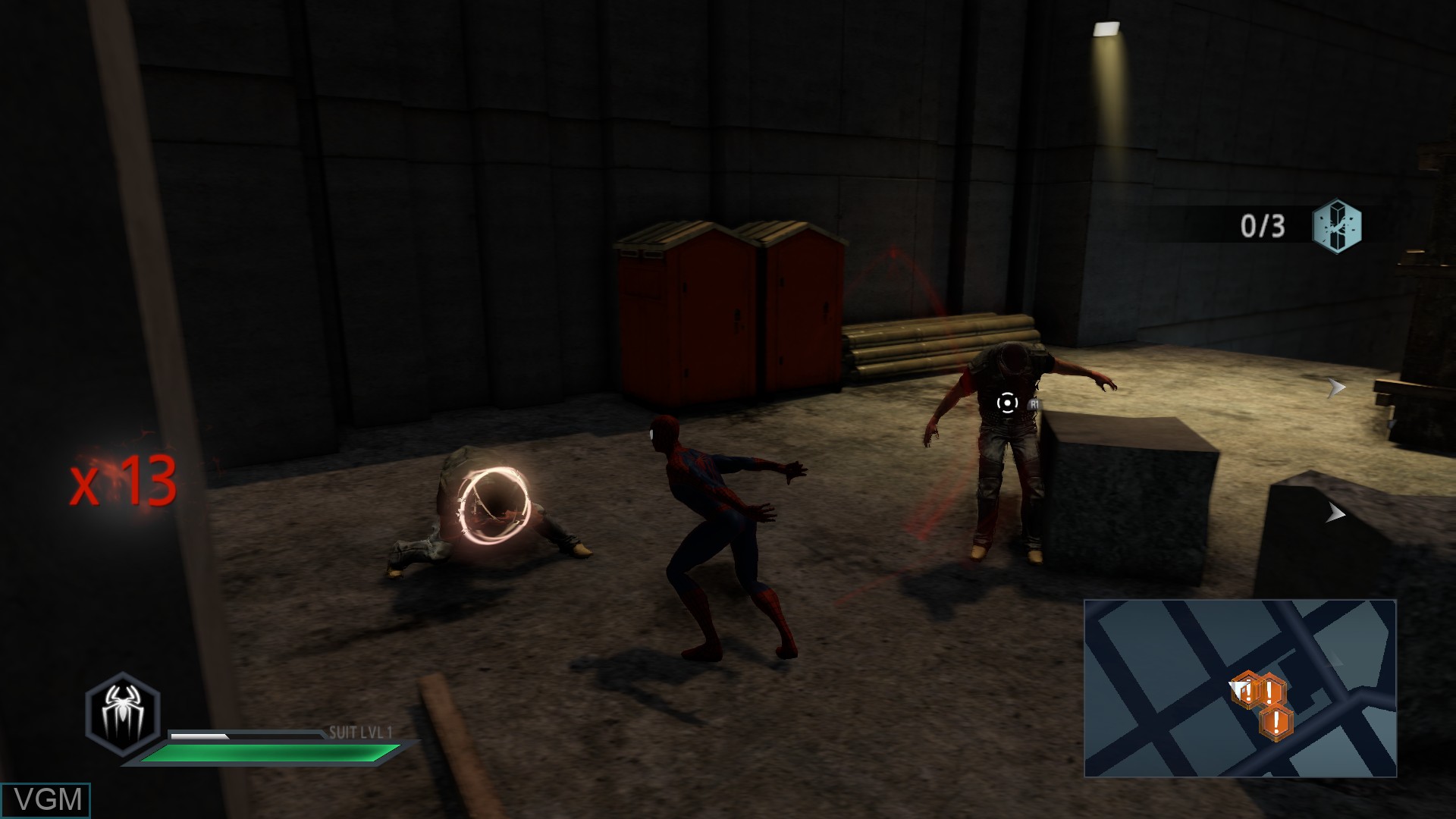 In-game screen of the game Amazing Spider-Man 2, The on Sony Playstation 4