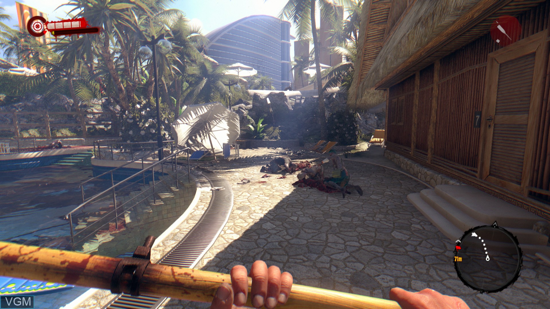 In-game screen of the game Dead Island - Definitive Collection on Sony Playstation 4