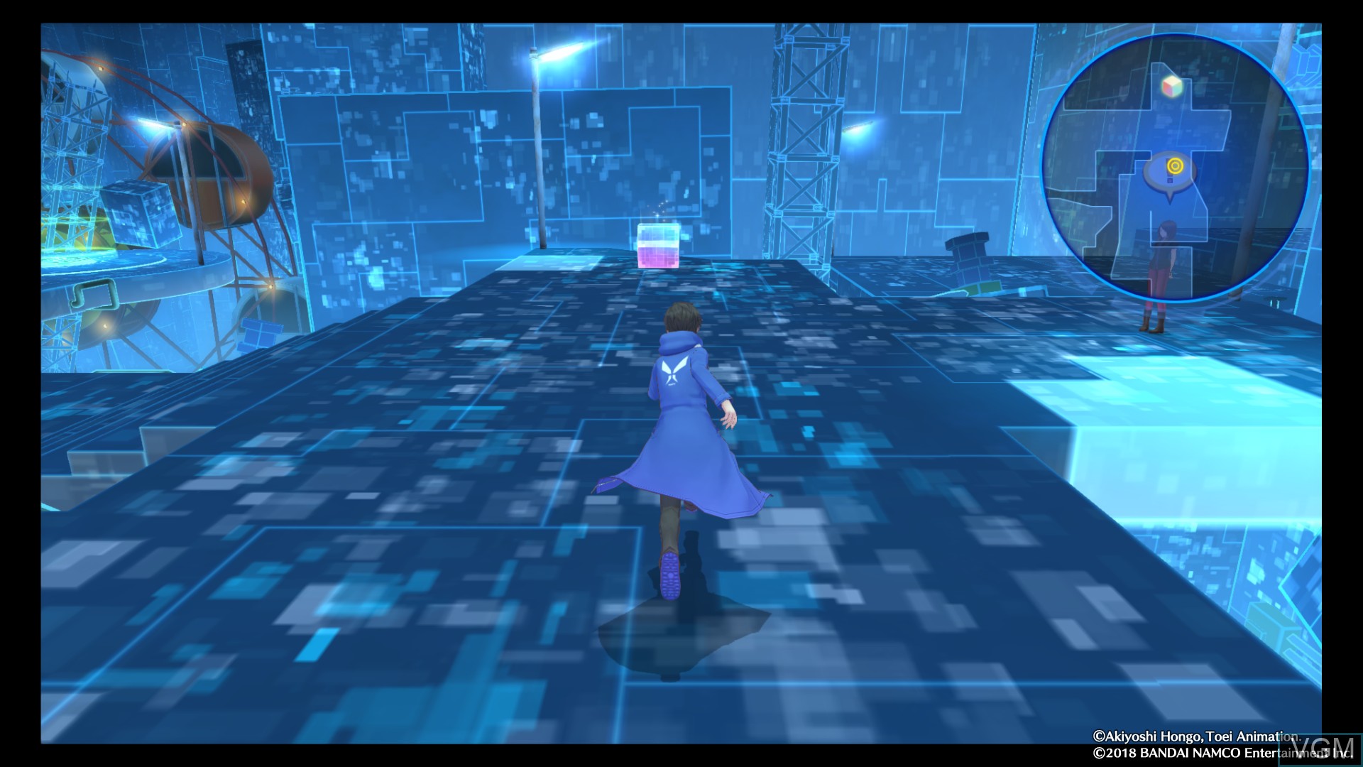 In-game screen of the game Digimon Story Cyber Sleuth - Hacker's Memory on Sony Playstation 4