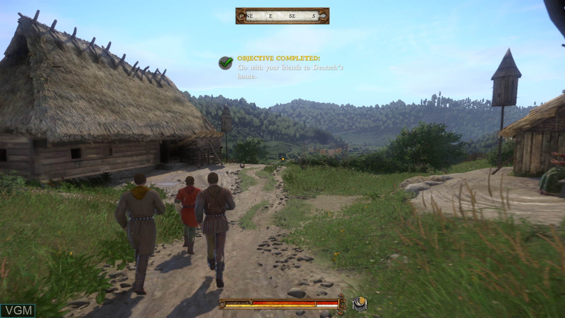 In-game screen of the game Kingdom Come - Deliverance on Sony Playstation 4