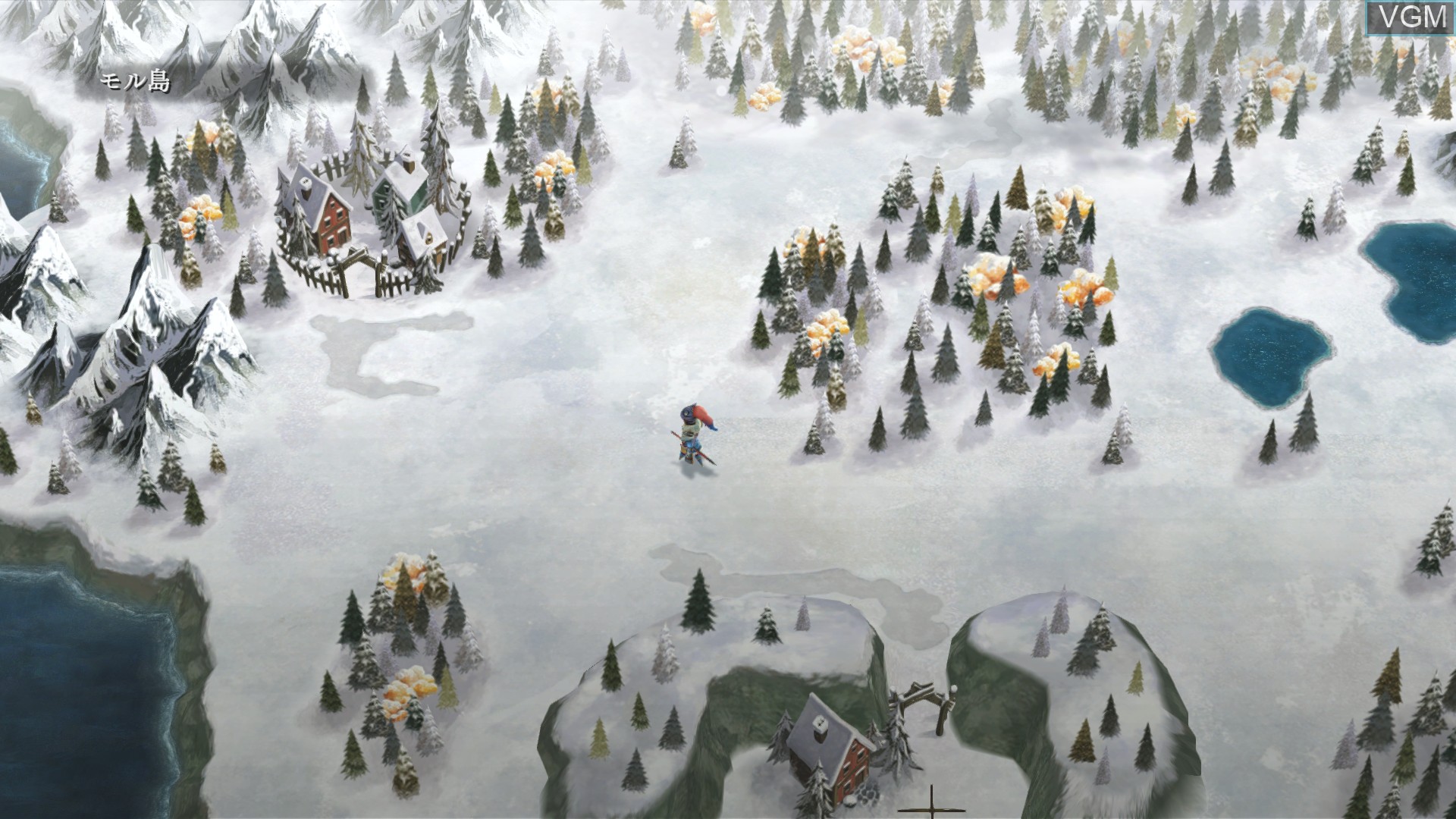 In-game screen of the game Ikenie to Yuki no Setsuna on Sony Playstation 4