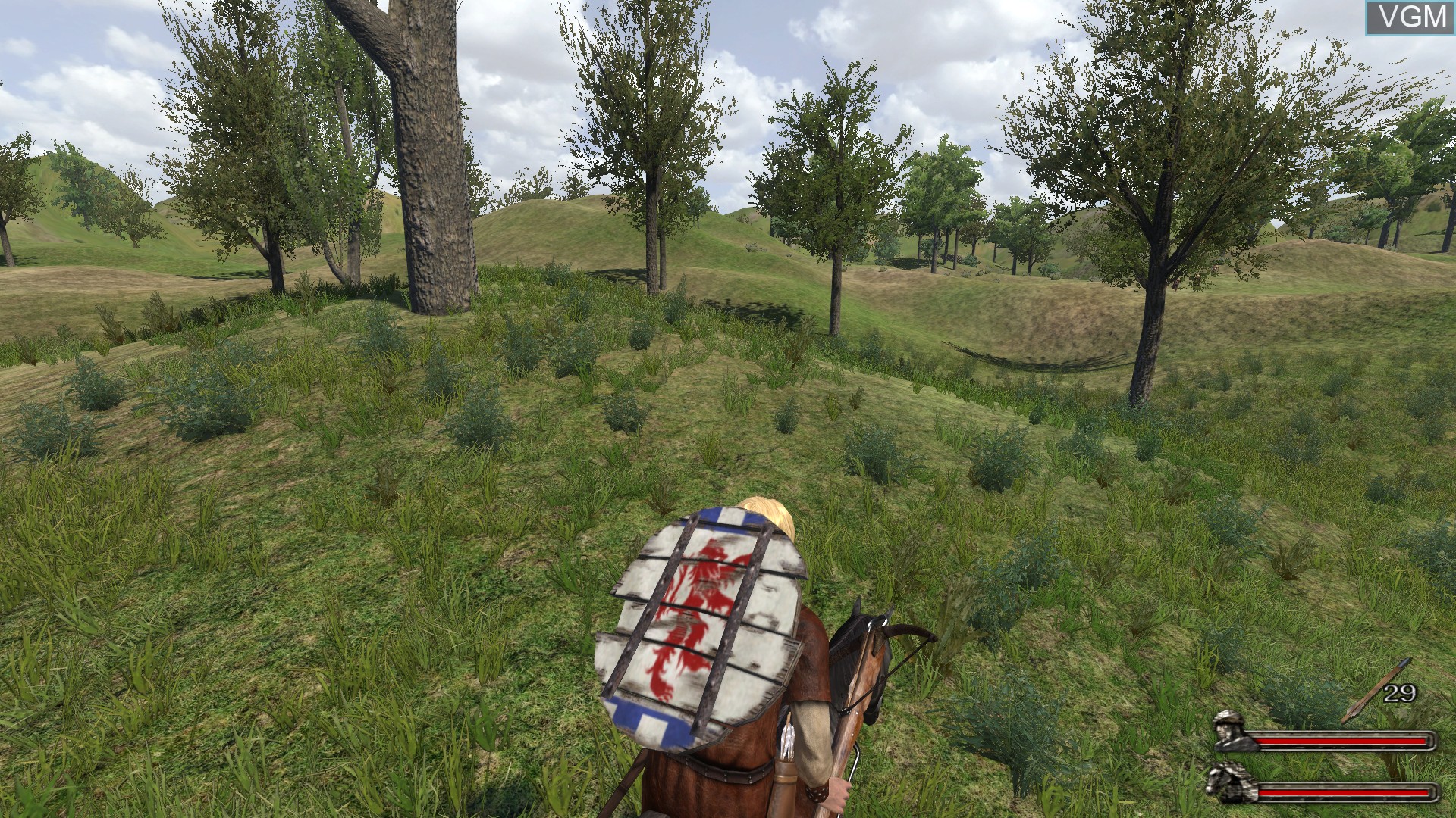 In-game screen of the game Mount & Blade - Warband on Sony Playstation 4