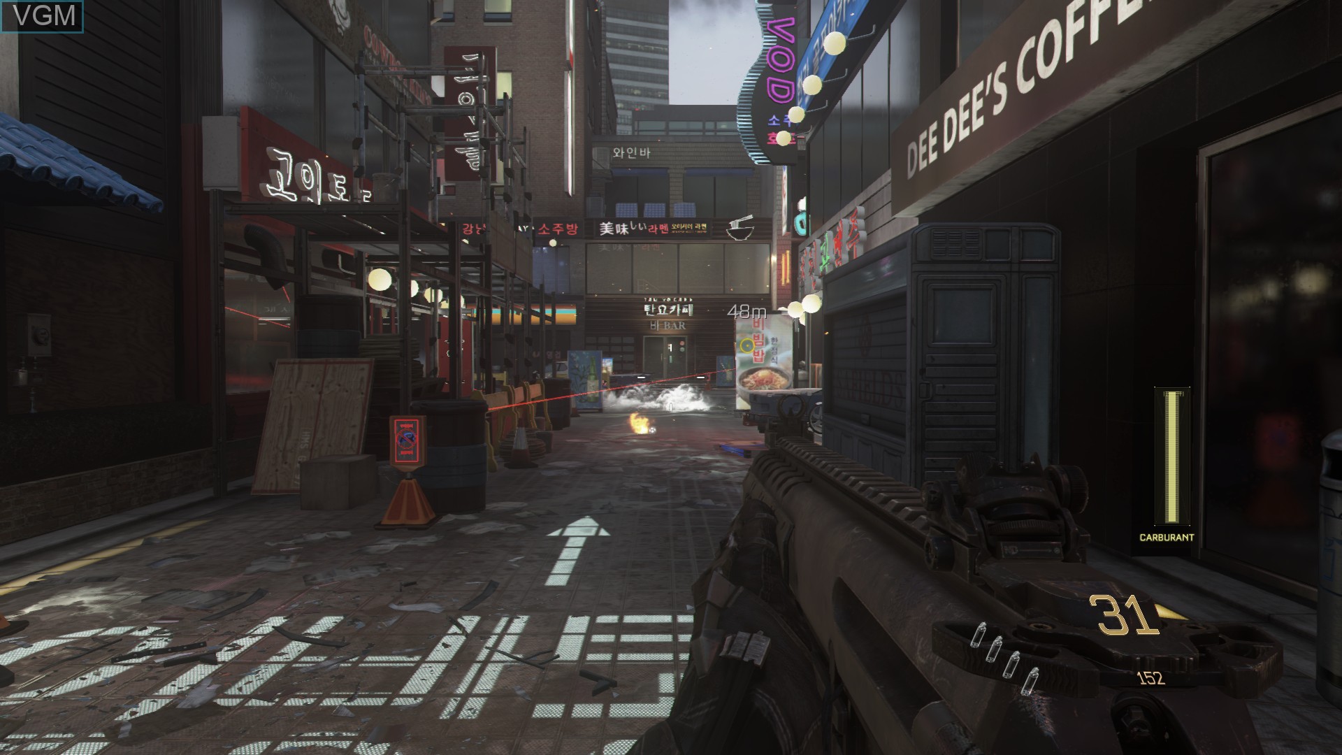 In-game screen of the game Call of Duty - Advanced Warfare on Sony Playstation 4