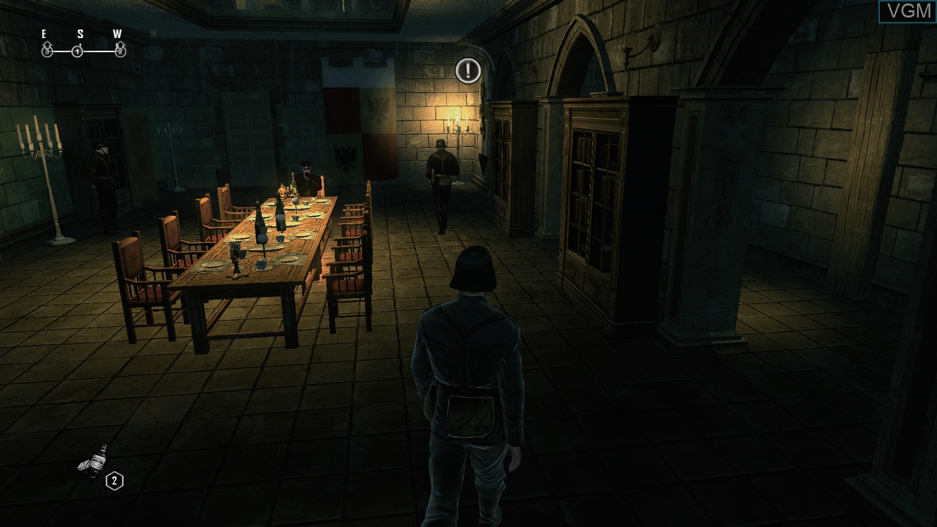 In-game screen of the game Alekhine's Gun on Sony Playstation 4