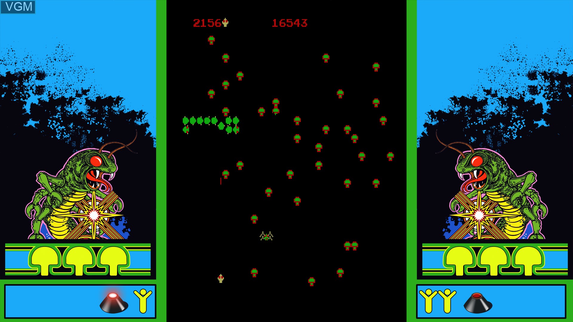 In-game screen of the game Atari Flashback Classics - Volume 1 on Sony Playstation 4