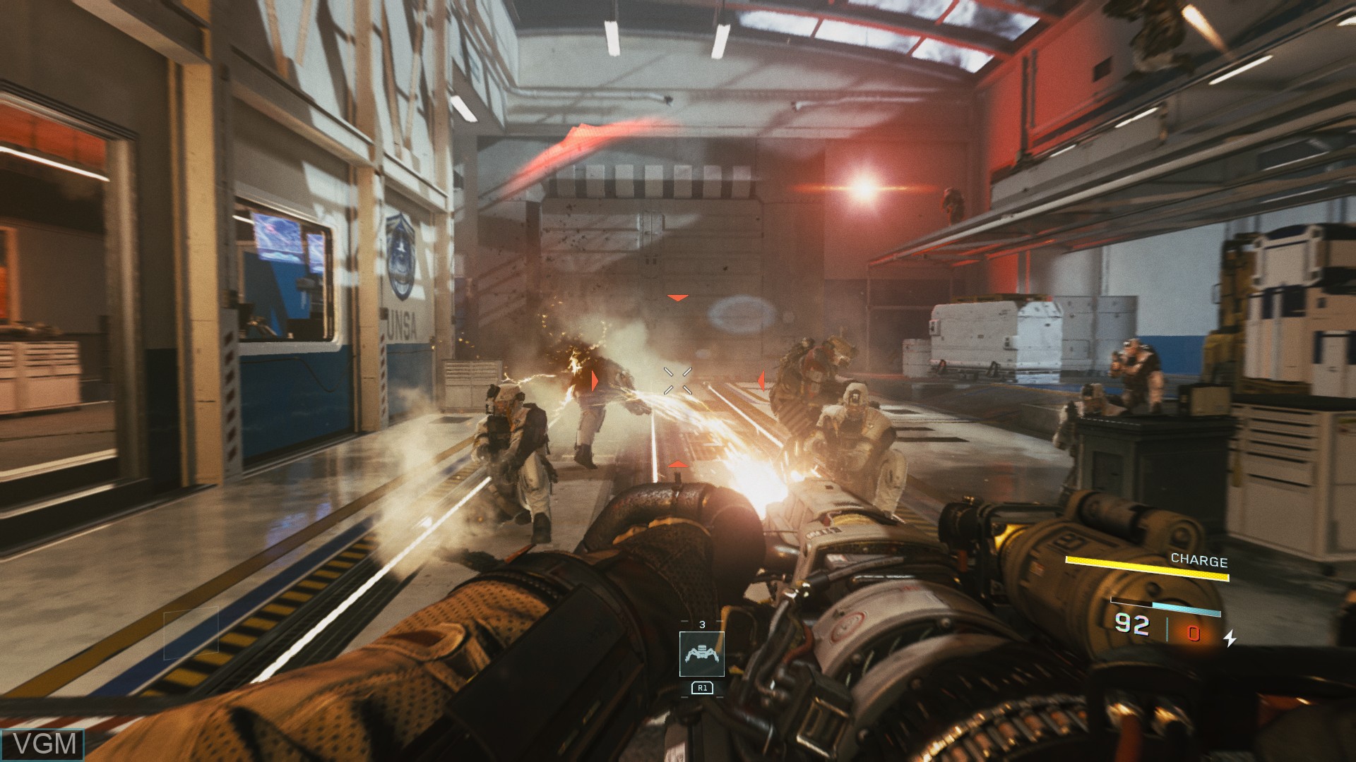 In-game screen of the game Call of Duty - Infinite Warfare on Sony Playstation 4