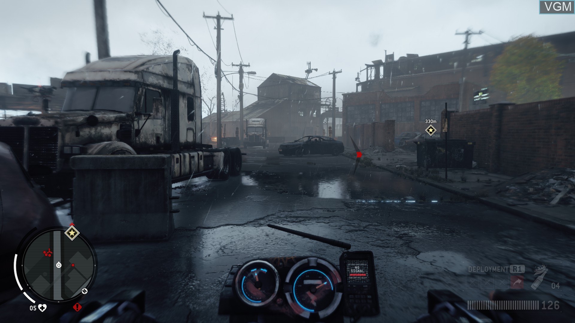 In-game screen of the game Homefront - The Revolution on Sony Playstation 4