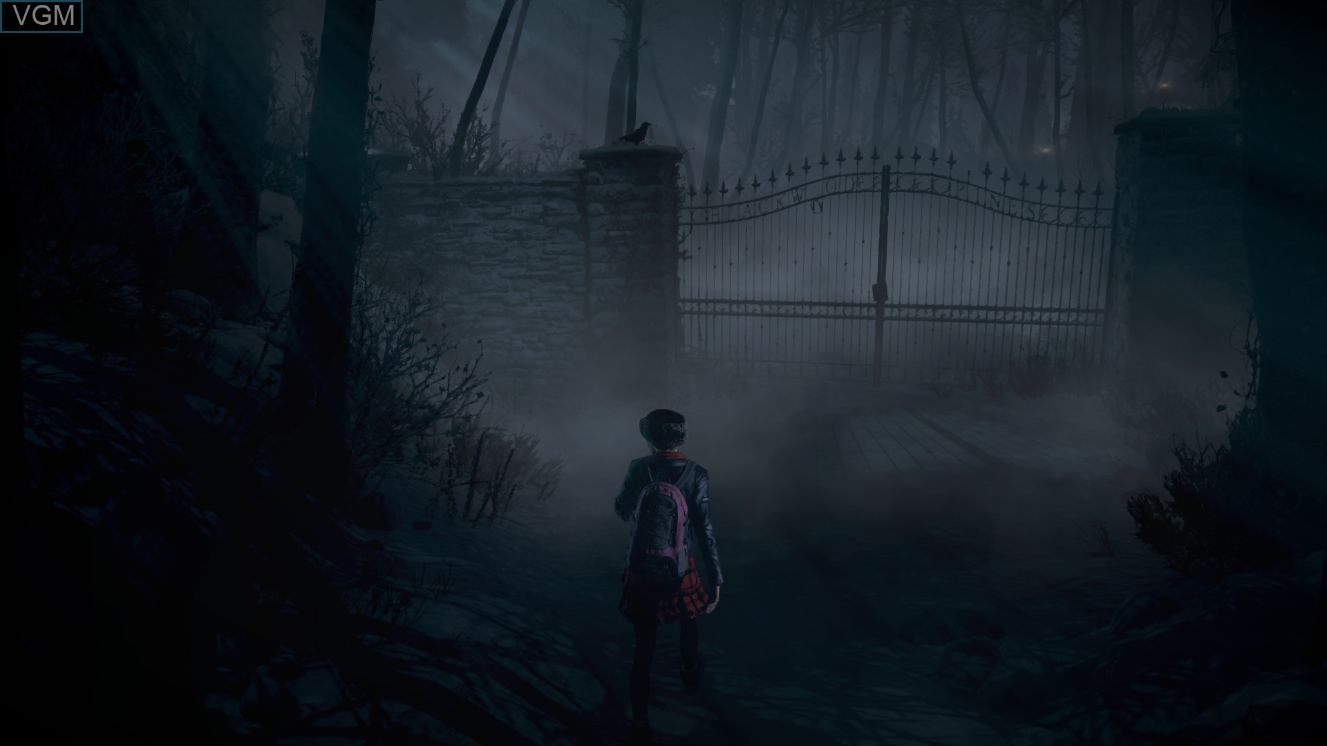 In-game screen of the game Until Dawn on Sony Playstation 4