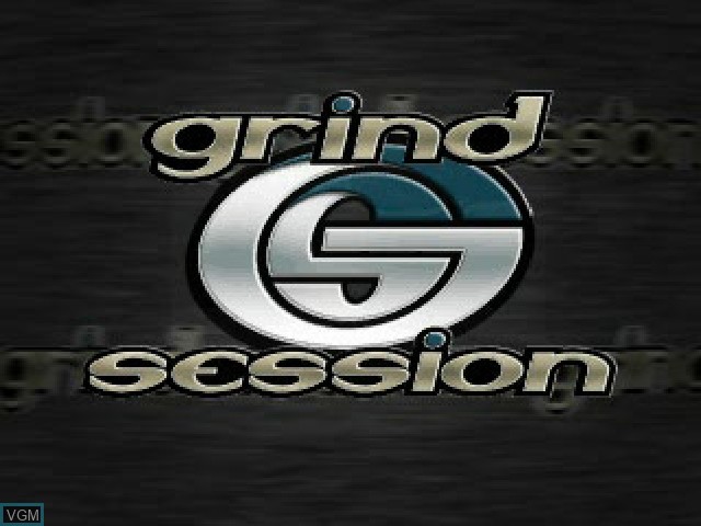 Title screen of the game Grind Session on Sony Playstation