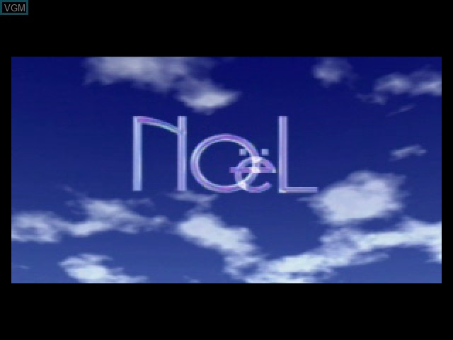 Title screen of the game NOeL - La Neige on Sony Playstation