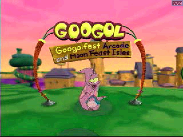 Title screen of the game Secret of Googol 6, The - Googolfest - Arcade Isle - Moon Feast Isle on Sony Playstation