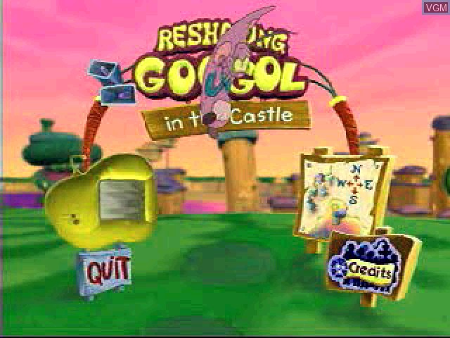Title screen of the game Secret of Googol 2a, The - Reshaping Googol - The Castle on Sony Playstation