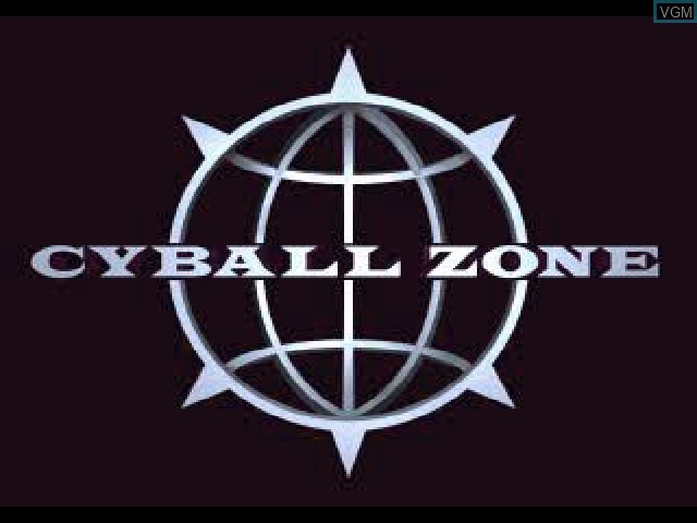 Title screen of the game CBZ - CyBall Zone on Sony Playstation