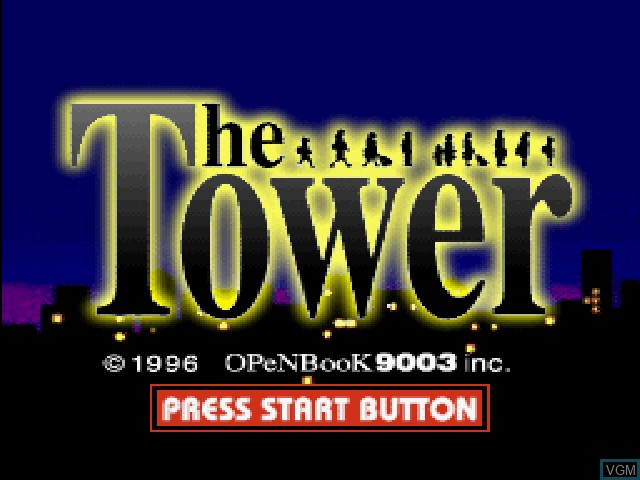 Title screen of the game Tower, The - Bonus Edition on Sony Playstation