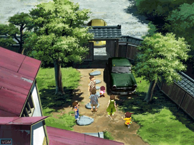 Menu screen of the game Boku no Natsuyasumi - Summer Holiday 20th Century on Sony Playstation