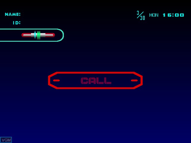 Menu screen of the game NOeL - La Neige Special on Sony Playstation