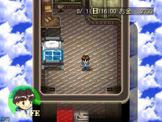 Menu screen of the game Doki Doki Poyacchio on Sony Playstation