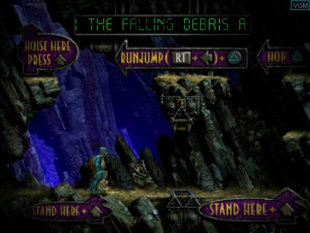 In-game screen of the game Oddworld - Abe's Exoddus on Sony Playstation