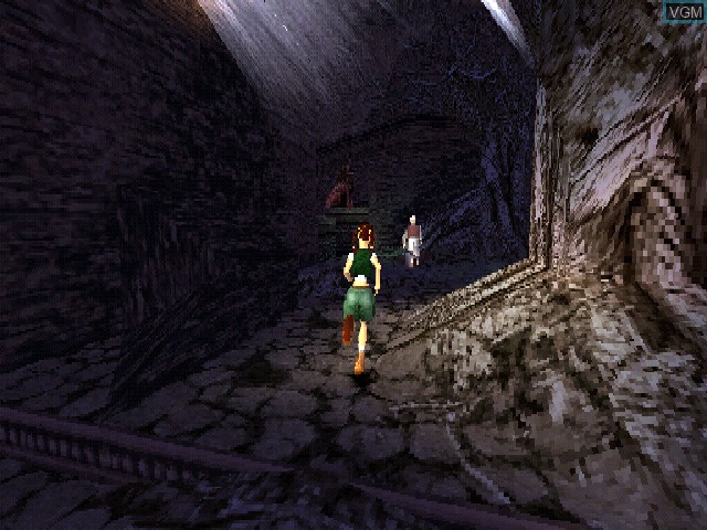 In-game screen of the game Tomb Raider - De Laatste Onthulling on Sony Playstation