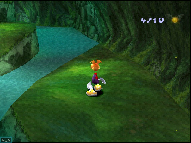 In-game screen of the game Rayman 2 - The Great Escape on Sony Playstation