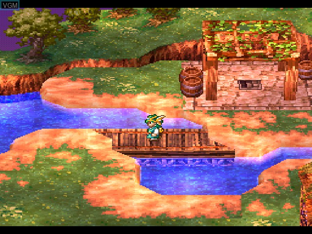 In-game screen of the game Dragon Quest IV - Michibikareshi Monotachi on Sony Playstation